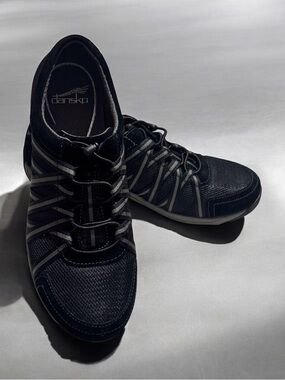 Dansko Honor Sneakers Slip On EU 40 US 9.5 Black Comfort Arch Women’s